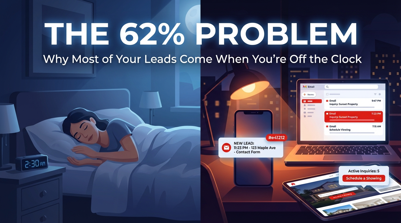 The 62% Problem: Why Most of Your Leads Come When You're Off the Clock