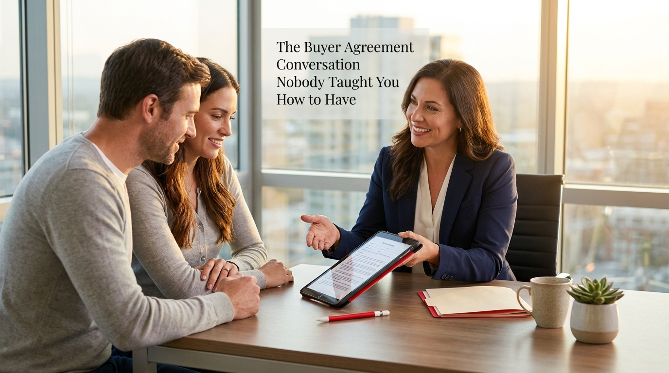 The Buyer Agreement Conversation Nobody Taught You How to Have
