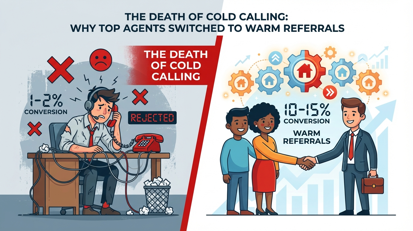 The Death of Cold Calling: Why Top Agents Switched to Warm Referrals