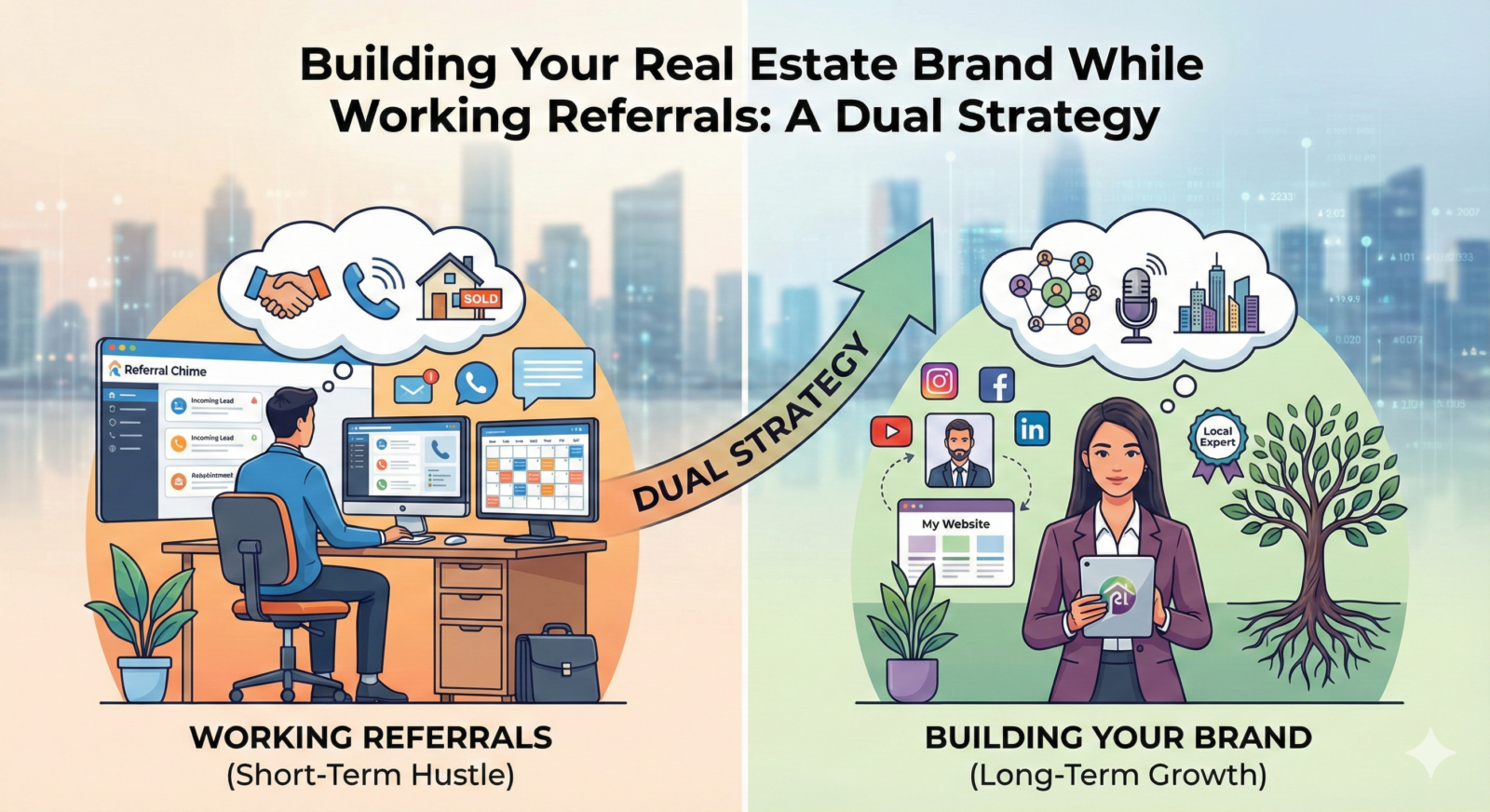 Building Your Real Estate Brand While Working Referrals