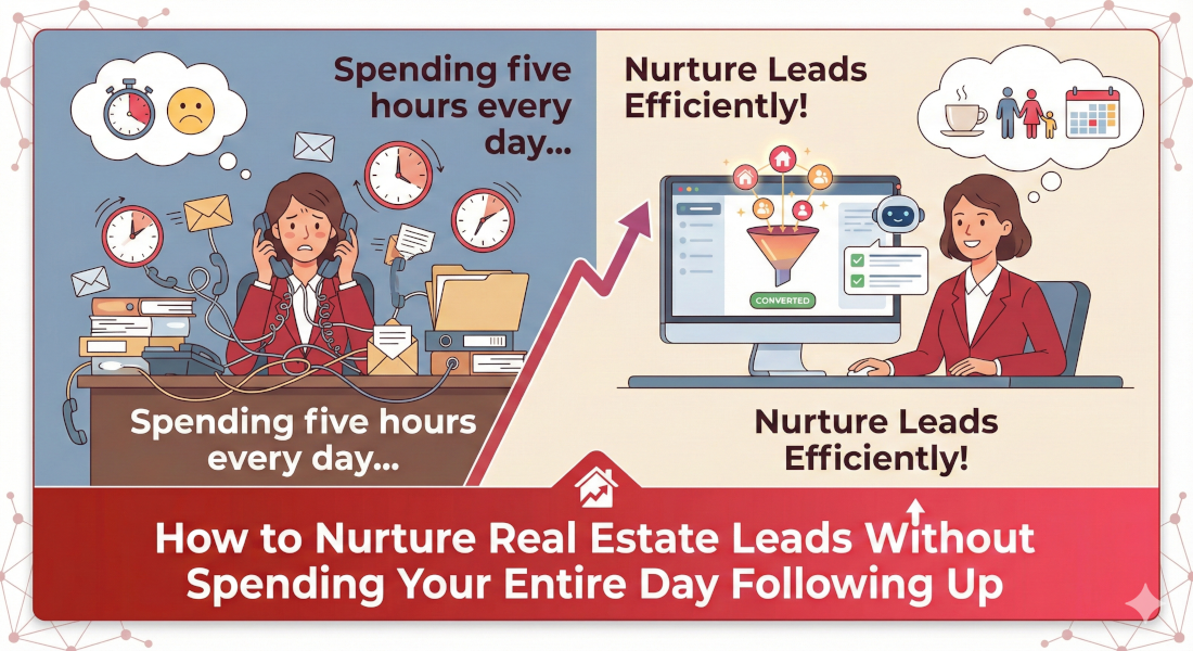 How to Nurture Real Estate Leads Without Spending Your Entire Day Following Up