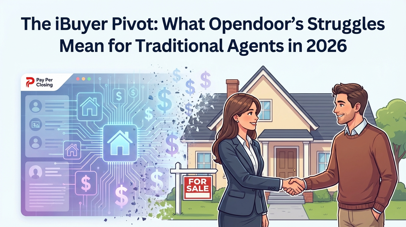 The iBuyer Pivot: What Opendoor's Struggles Mean for Traditional Agents in 2026
