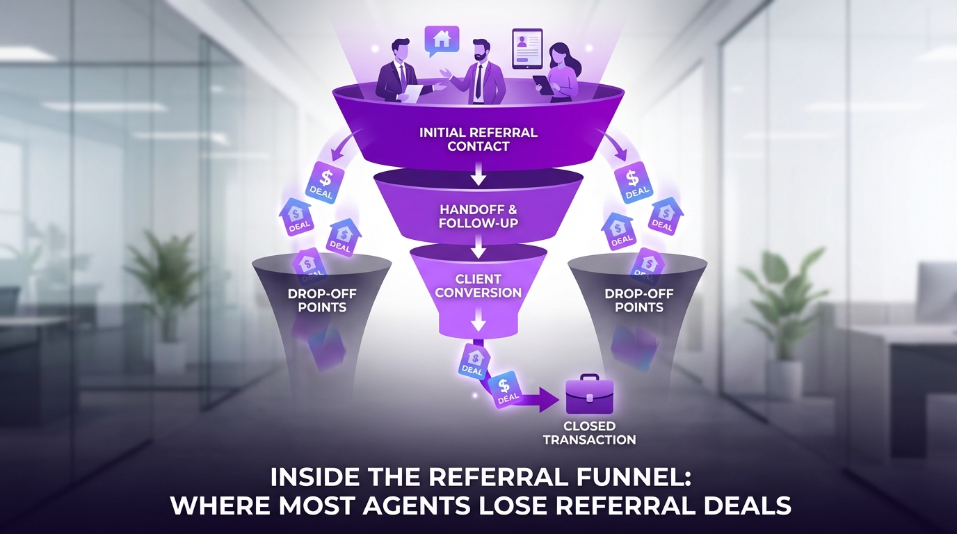Inside the Referral Funnel: Where Most Agents Lose Referral Deals