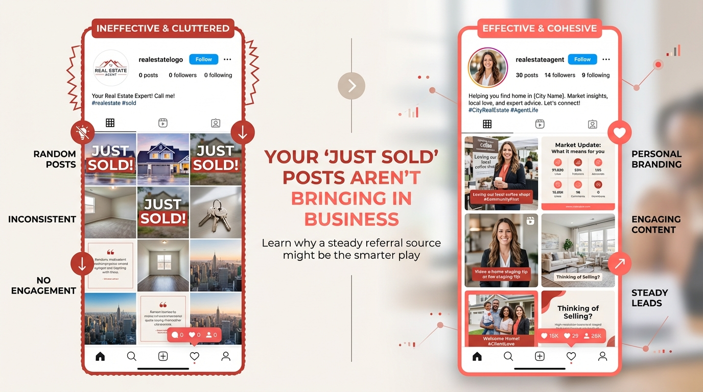 Your 'Just Sold' Instagram Posts Aren't Bringing In Business