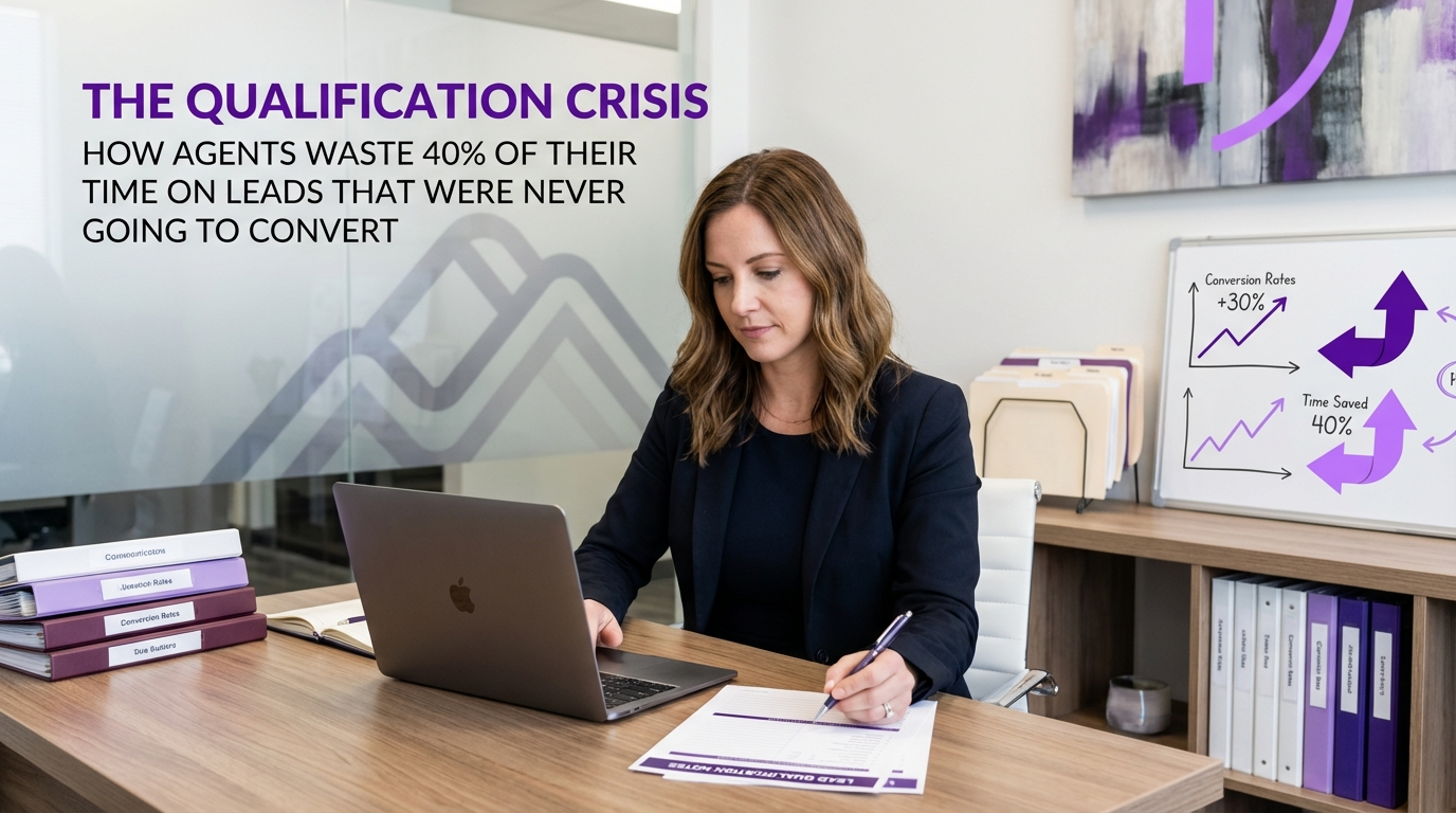 The Qualification Crisis: How Agents Waste 40% of Their Time on Leads That Were Never Going to Convert