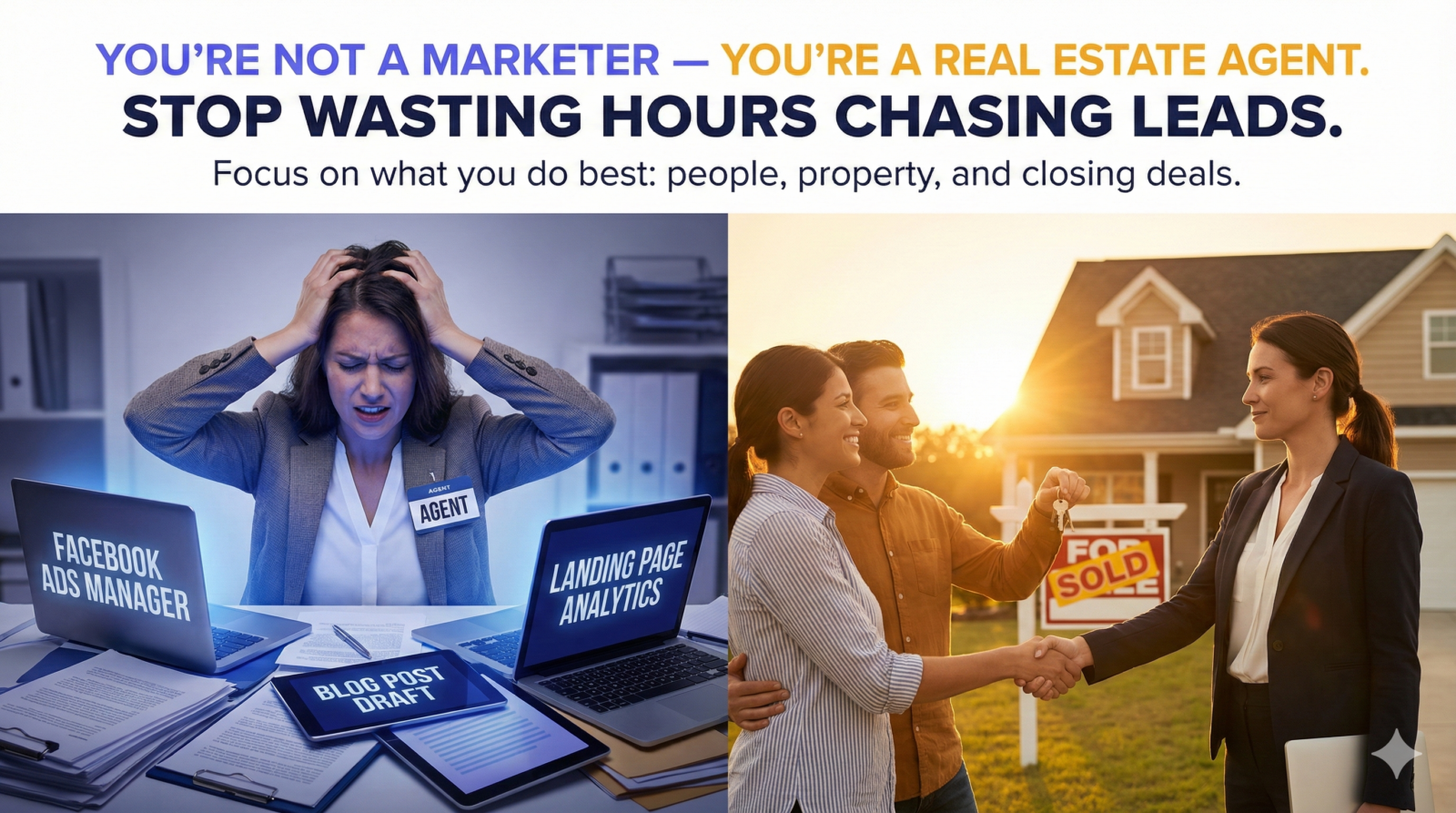 You're Not a Marketer — You're a Real Estate Agent