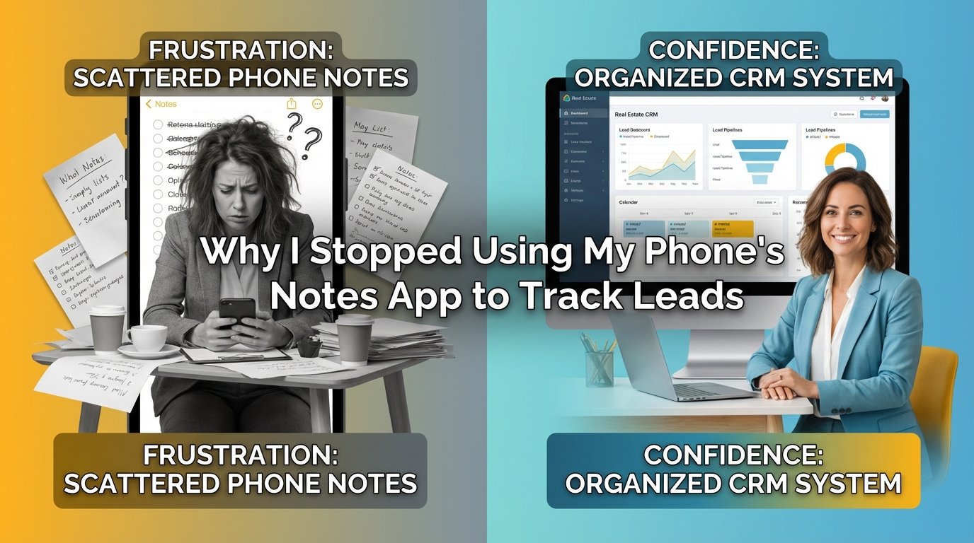 Why I Stopped Using My Phone's Notes App to Track Leads