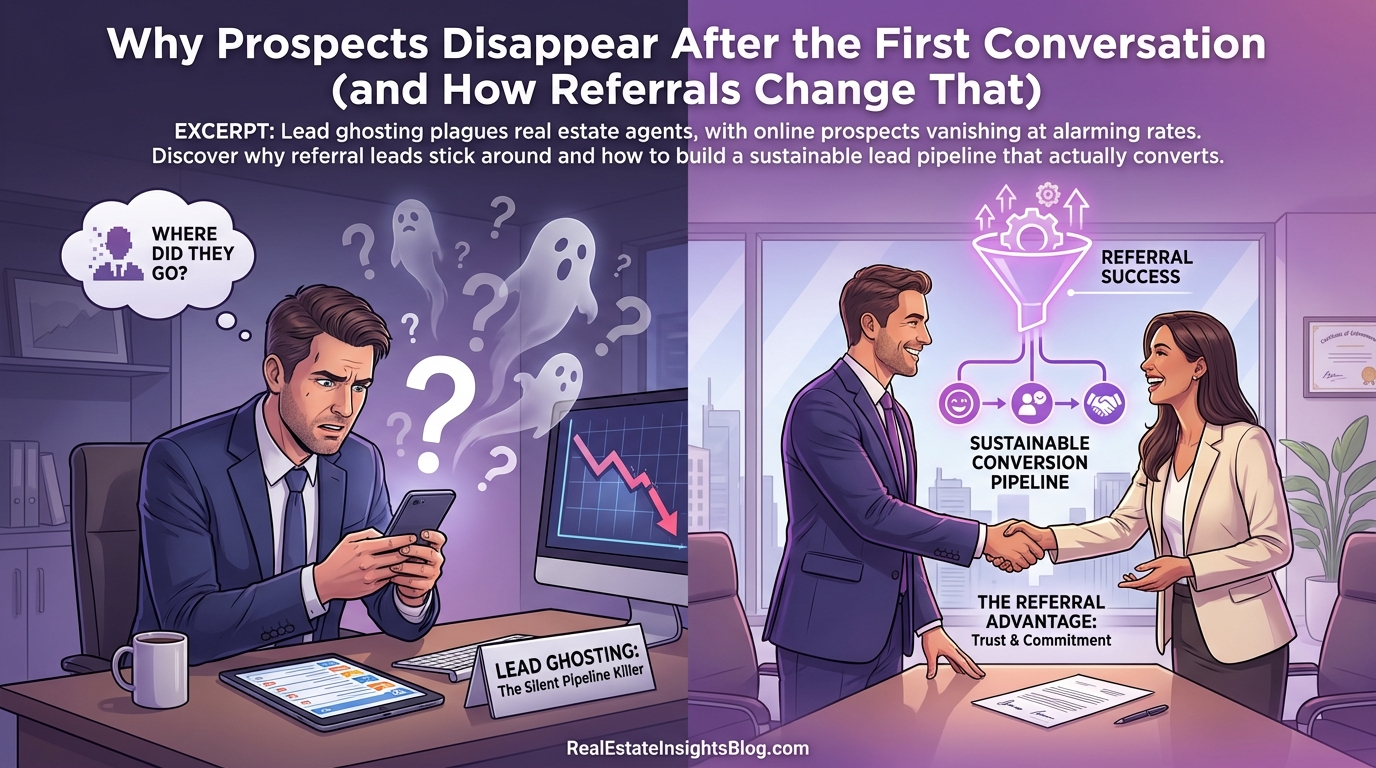 Why Prospects Disappear After the First Conversation (and How Referrals Change That)